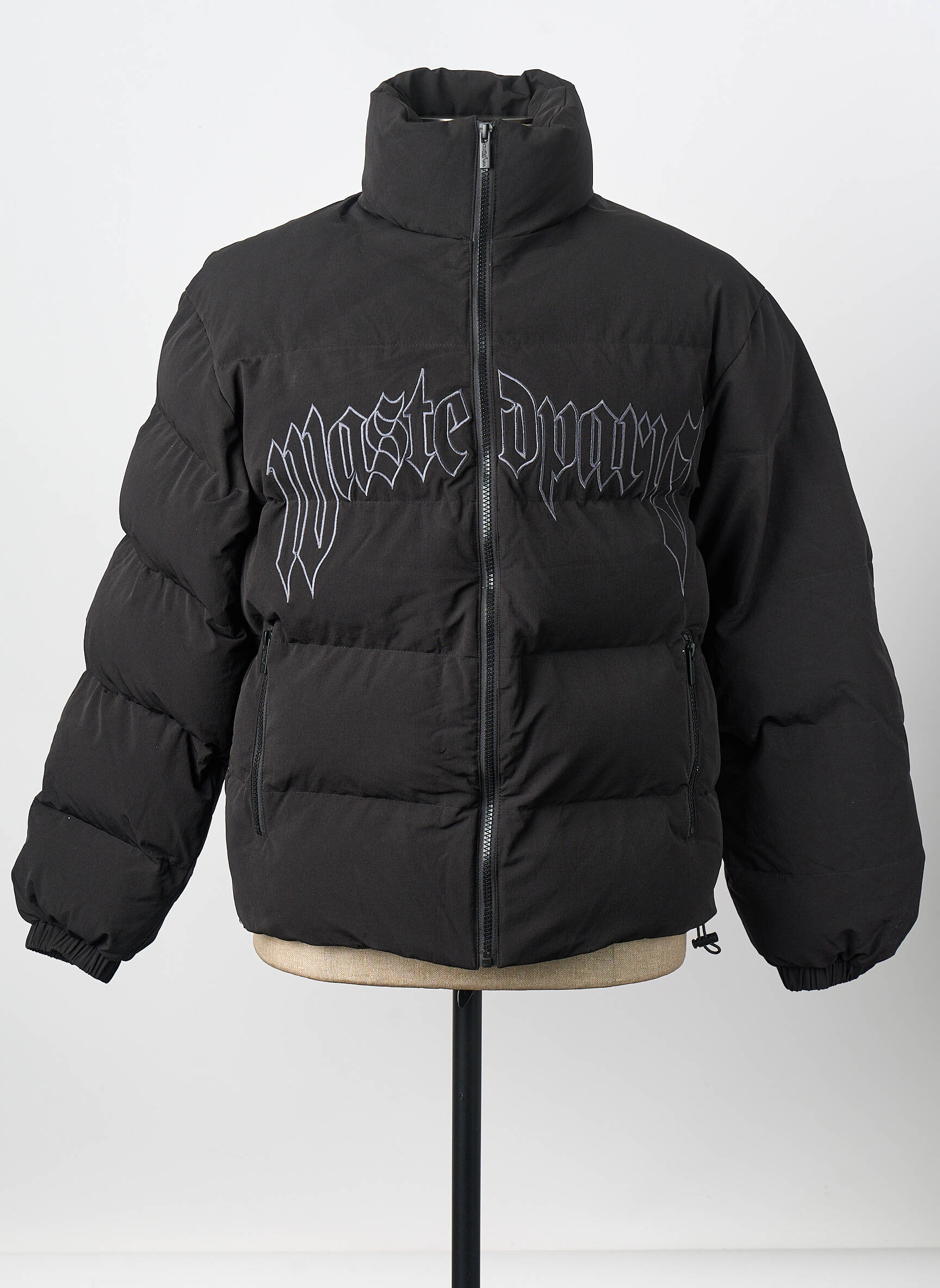 Doudoune noir WASTED PARIS homme