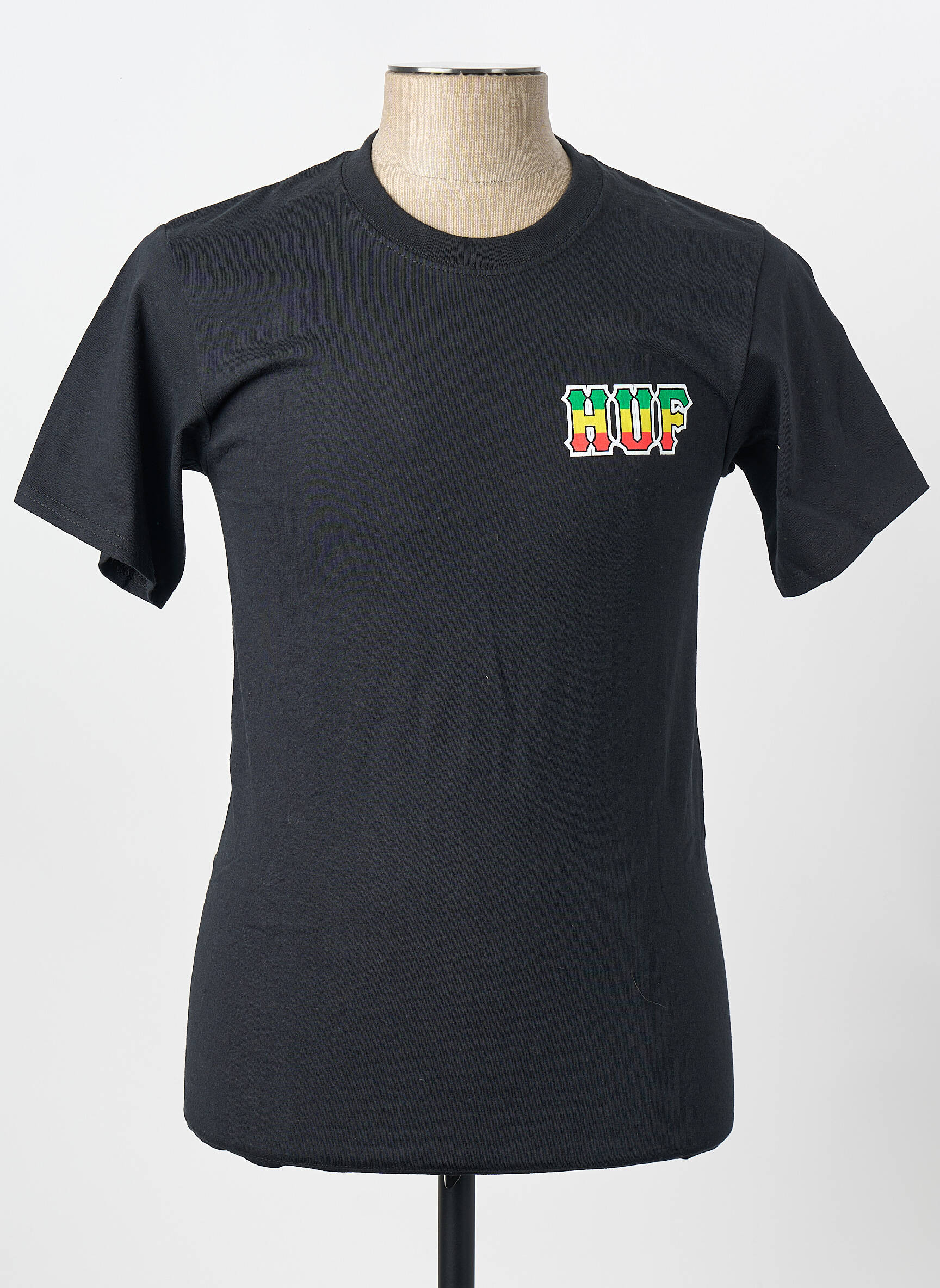 T-shirt noir HUF homme