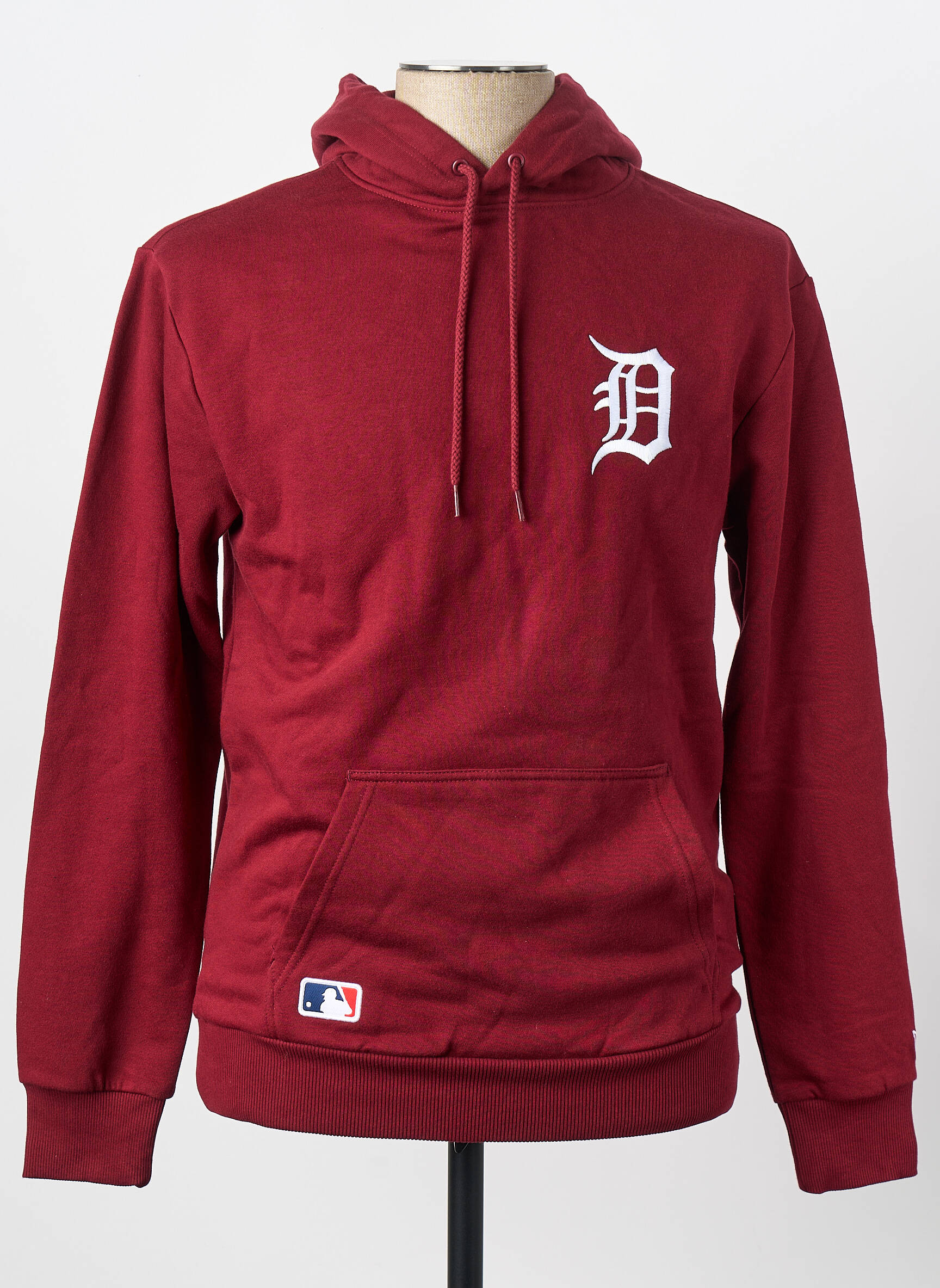 Sweat-shirt à capuche rouge NEW ERA homme
