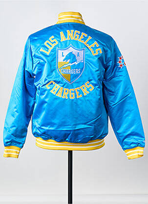Blouson bleu MITCHELL AND NESS homme