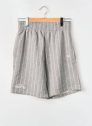 Short gris NEW ERA homme