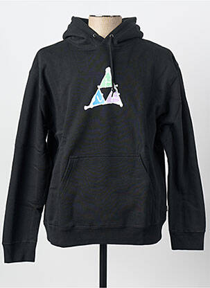 Sweat-shirt à capuche noir HUF homme