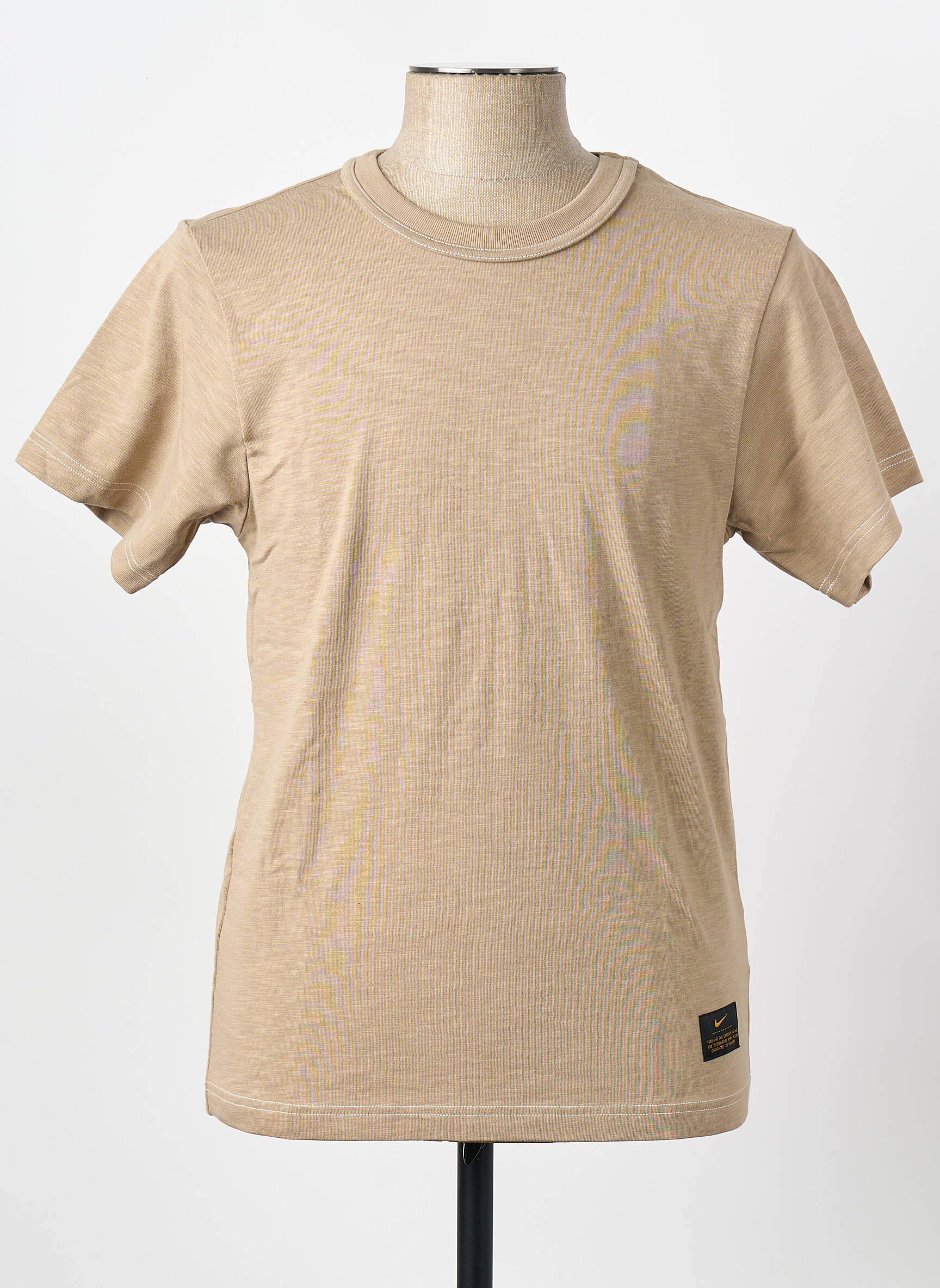 T-shirt beige NIKE homme