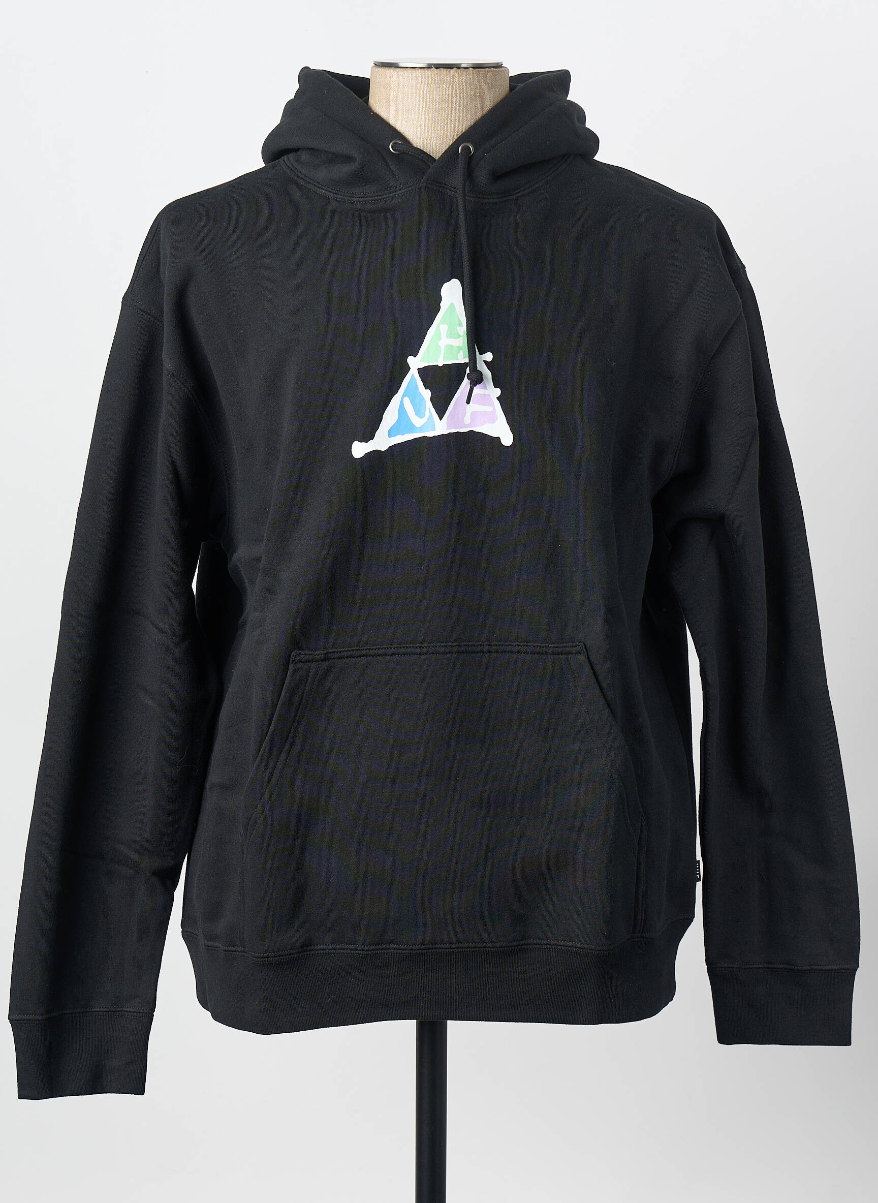 Sweat-shirt à capuche noir HUF homme