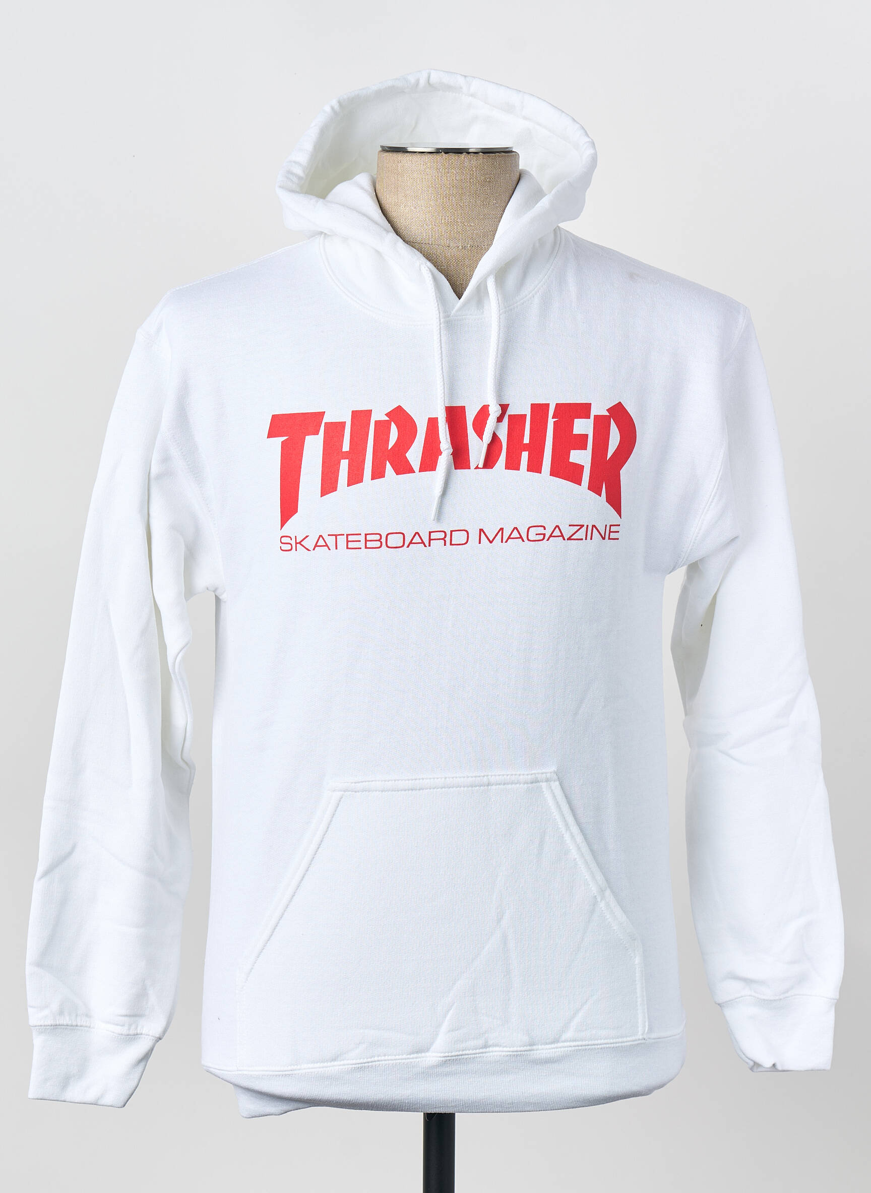 Sweat-shirt à capuche blanc THRASHER homme