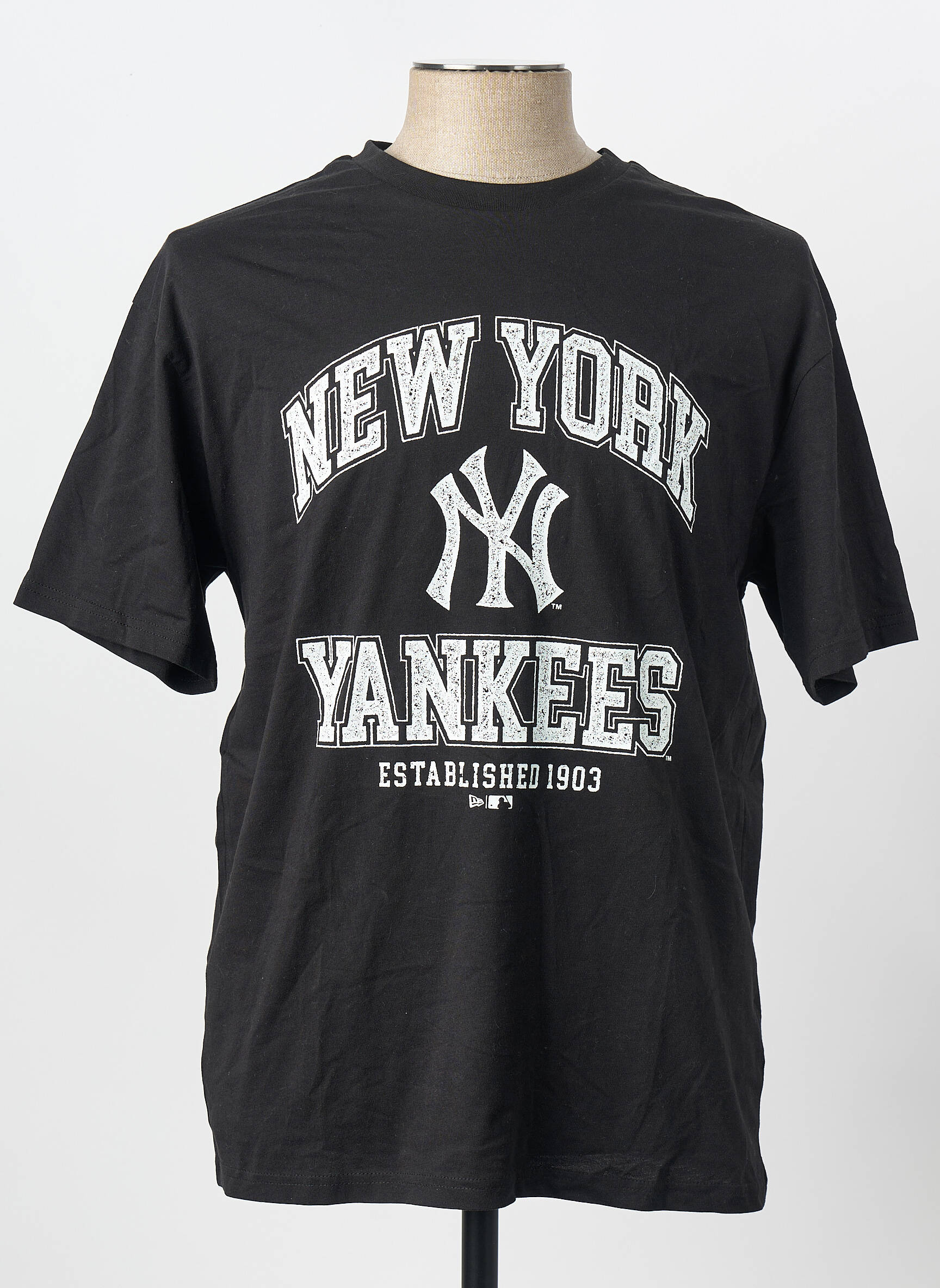 T-shirt noir NEW ERA homme